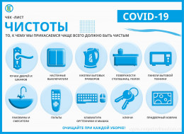 Чек-лист чистоты