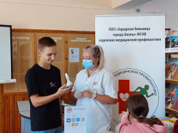 Сотрудники городской больницы Анапы активно ведут профилактическую работу