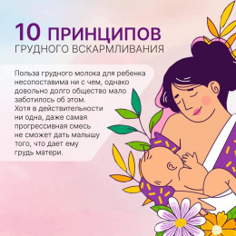 10 принципов грудного вскармливания