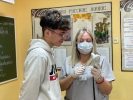 Медики провели профилактические мероприятия с анапскими студентами Медики провели профилактические мероприятия с анапскими студентами