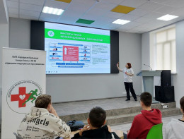 Медики провели профилактические встречи с молодежью города Медики провели профилактические встречи с молодежью города
