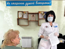 Медики провели комплексное обследование станичников Медики провели комплексное обследование станичников
