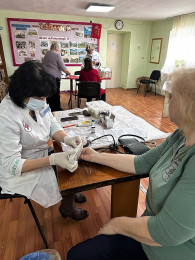 Медики провели комплексное обследование станичников Медики провели комплексное обследование станичников