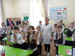 835 школьников посетили профилактические занятия 