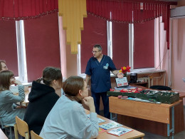 835 школьников посетили профилактические занятия 