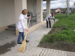 Сотрудники городской больницы Анапы приняли участие во Всероссийском субботнике Сотрудники городской больницы Анапы приняли участие во Всероссийском субботнике