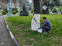 Сотрудники городской больницы Анапы приняли участие во Всероссийском субботнике Сотрудники городской больницы Анапы приняли участие во Всероссийском субботнике