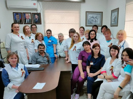 Сотрудники городской больницы Анапы присоединились к акции «Георгиевская ленточка»