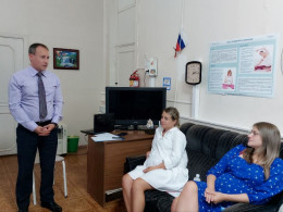 В женской консультации прошли встречи в рамках акции "Подари мне жизнь!" В женской консультации прошли встречи в рамках акции "Подари мне жизнь!"