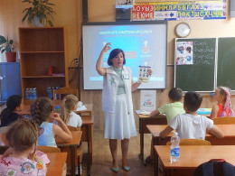 Юные школьники узнали, как сохранить здоровье