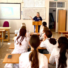 Специалисты городской больницы Анапы провели встречи с молодежью Специалисты городской больницы Анапы провели встречи с молодежью