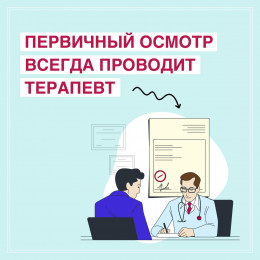 Первичный осмотр всегда проводит терапевт. Почему? Первичный осмотр всегда проводит терапевт. Почему?