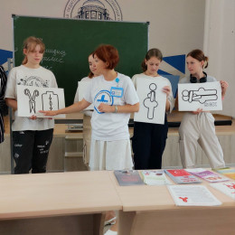 Сотрудники Городской больницы Анапы провели встречи с молодежью и родителями Сотрудники Городской больницы Анапы провели встречи с молодежью и родителями