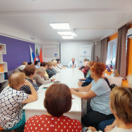 В Добро.Центре#МолодыДушой прочитал лекцию врач Горбольницы В Добро.Центре#МолодыДушой прочитал лекцию врач Горбольницы
