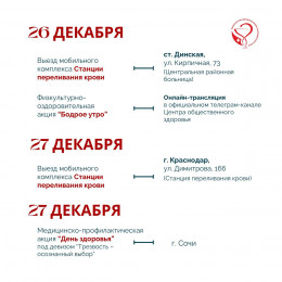 В Краснодарском крае неделя с 23 по 29 декабря будет посвящена профилактике злоупотребления алкоголя В Краснодарском крае неделя с 23 по 29 декабря будет посвящена профилактике злоупотребления алкоголя