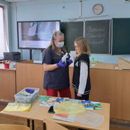 Сотрудники Горбольницы проводят встречи с молодежью Сотрудники Горбольницы проводят встречи с молодежью
