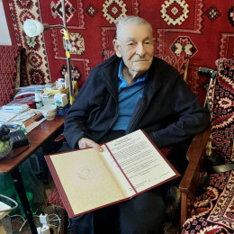 Юбилей ветерана
