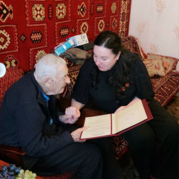 Юбилей ветерана