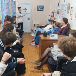 Сотрудники Горбольницы провели встречи с молодежью Анапы Сотрудники Горбольницы провели встречи с молодежью Анапы