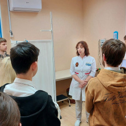 Сотрудники Горбольницы провели встречи с молодежью Анапы Сотрудники Горбольницы провели встречи с молодежью Анапы