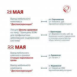 Новая неделя в Краснодарском крае будет посвящена профилактике заболеваний эндокринной системы Новая неделя в Краснодарском крае будет посвящена профилактике заболеваний эндокринной системы