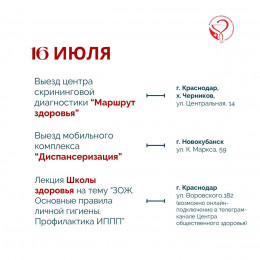С 14 по 20 июля в Краснодарском крае пройдут мероприятия на тему профилактики инфекций, передающихся половым путем С 14 по 20 июля в Краснодарском крае пройдут мероприятия на тему профилактики инфекций, передающихся половым путем