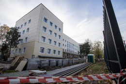 Капремонт Роддома Анапы выполнен на 80%